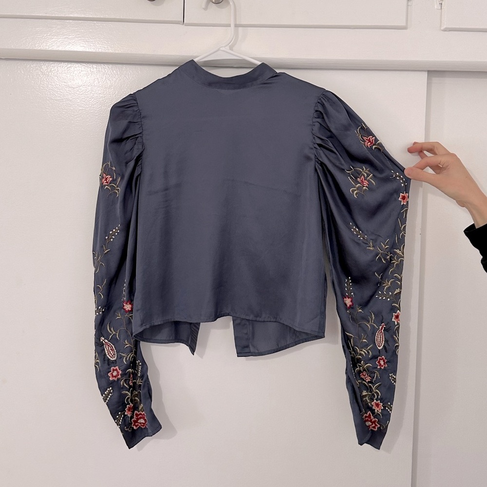 Satin blouse